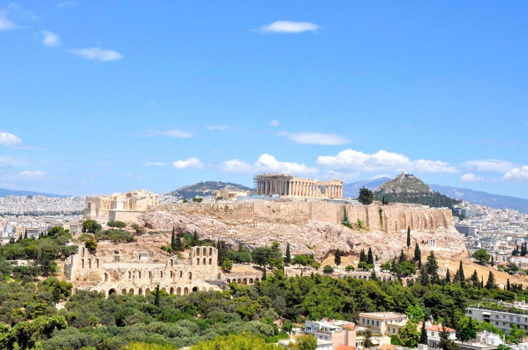 Wonderful Apartment In Acropolis Atene Esterno foto